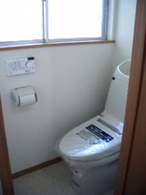 きれいな洋式トイレ