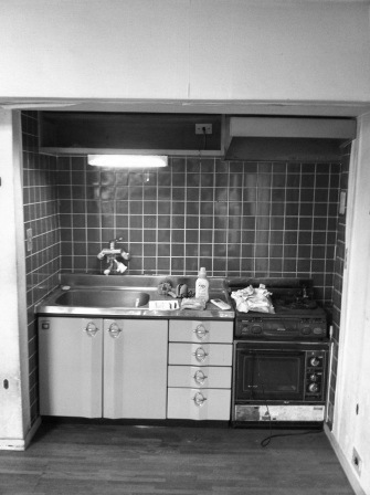 以前のキッチンです。