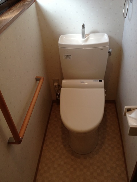 和式トイレを洋式トイレにリフォーム